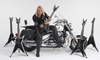 From a recent photo shoot with some of my Dean gutiars and of course, my scooter!